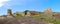 Panorama Prehistoric ruins of cave-dwelling town