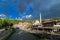 Panorama of Prizren on river Bistrica, Kosovo, Serbia