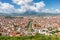 Panorama of Prizren, view from medieval fortress Kalaja, Kosovo, Serbia