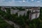 Panorama of Prypiat city, Chernobyl exclusion Zone. Chernobyl Nuclear Power Plant Zone of Alienation in Ukraine