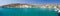 Panorama of Psathi harbor, Kimolos island, Greece