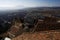 Panorama from Rasnov castle - Romania