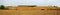 Panorama Recently Plowed Farmland