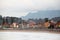 Panorama of Ribadesella beach, Spain