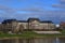 Panorama at the River Elbe, Dresden, the Capital City of Saxony