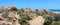 Panorama of rocks Port Smith west Australia