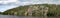 Panorama rocks on Yastrebinoe Lake, Karelia