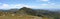 Panorama in Rodnei Mountains, Romanian Carpathians