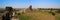 Panorama of Rohtas fortress in Punjab Pakistan