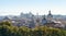 Panorama of Rome city in side of Capitoline Hill