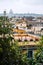 Panorama of Rome from Pincian hill