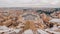 Panorama of Rome Saint Peters Square as seen from the air