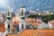 Panorama roof view of Graz, Austria.