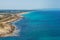 Panorama of Rosh ha nikra cape.Israel