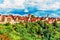 Panorama of Rothenburg ob der Tauber, Germany