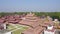 Panorama of Royal Palace in Mandalay, Myanmar