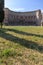 Panorama of Ruins of Domus Aurea in city of Rome, Italy