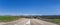 Panorama of a rural highway in Spain