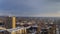 Panorama Salt Lake City panorama in winter day light