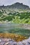 Panorama of Samodivski Lakes and Dzhangal Peak, Pirin Mountain, Bulgaria