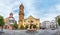 Panorama of San Sebastian square in Antequera