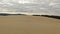 Panorama on the sand dunes at Te Paki, Far North, New Zealand.