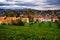 Panorama of Sankt Gallen in autumn