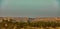 Panorama with Santa Elena canyon, Mesa de Anguila in background, Big Bend National Park, near Mexican border, USA