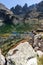 Panorama of The Scary lake and Kupens peaks, Rila Mountain