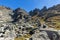 Panorama of The Scary lake and Kupens peaks, Rila Mountain