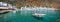 Panorama of the scenic village of Loutro in Crete Greece