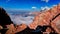 Panorama of Schalbus-Dag mountain at sunset , Dagestan, Caucasus Russia