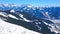 Panorama from the Schmitten mount, Zell am Zee, Austria