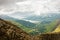 Panorama of Scottish higlands