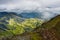 Panorama of Scottish higlands