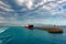 Panorama of sea port, Heraklion, Crete, Greece