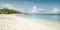 Panorama of Seven Mile Beach on Grand Cayman island