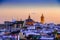 Panorama of Sevilla Spain view Catedral de Sevilla Seville Cathedral