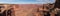 Panorama from Shafer Canon Overlook in Canyon Lands National Park Utah