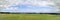 Panorama of sheep farm, Sapporo