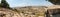 Panorama from Shepherd\'s field, Beit Sahour, east of Bethlehem,