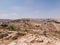 Panorama from Shepherd\'s field, Beit Sahour, east of Bethlehem,