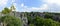 The panorama of Shilin Stone Forest in Kunming, Yunnan, China