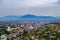 Panorama of Shkoder, Albania - aerial view