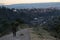 Panorama of Sierra Nevada and Granada, Spain as Seen from Sacromonte Hill