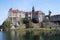 Panorama of Sigmaringen castle, Germany