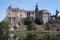 Panorama of Sigmaringen castle, Germany