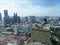 Panorama Singapore skyline and Chinatown