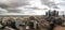 Panorama skyline of downtown Los Angeles