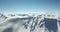 Panorama of snow mountains. The tops of the peaks. Epic moments drone.